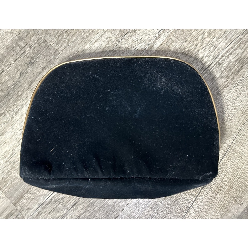 Chanel Parfums Black Velvet Cosmetic‎ Pouch Travel Bag - Picture 2 of 13